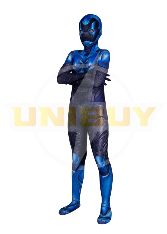 Blue Beetle Kid Suit Costume Cosplay Jaime Reyes Bodysuit Unibuy