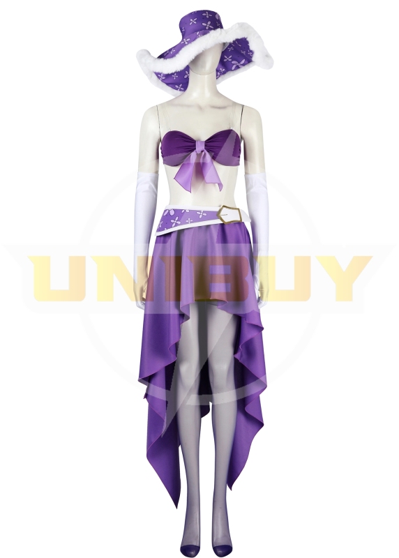 ONE PIECE Nico Robin Costume Cosplay Suit Purple Unibuy