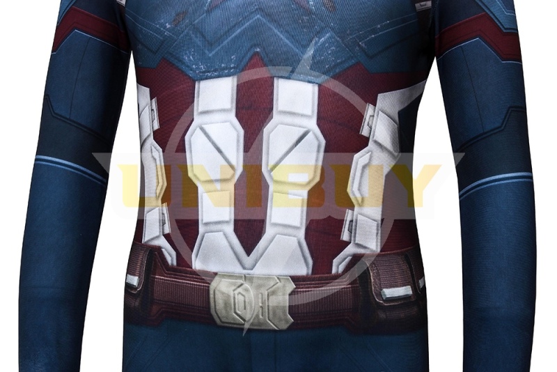 Avengers Captain America Kids Bodysuit Costume Cosplay Suit Steve Rogers Unibuy