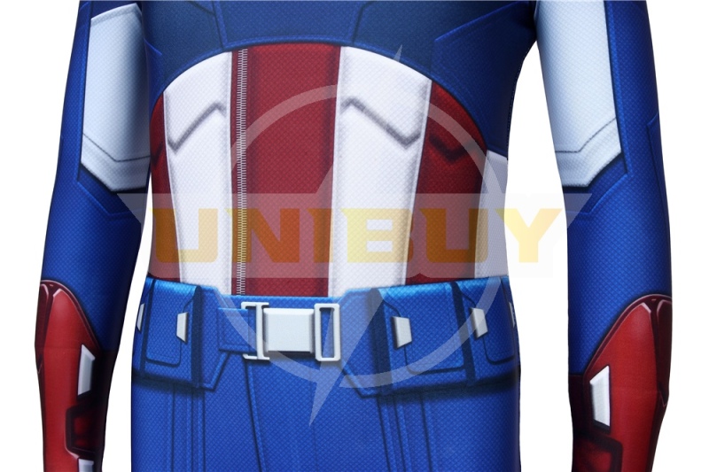 Avengers Captain America Kids Bodysuit Costume Cosplay Suit Steve Rogers Unibuy