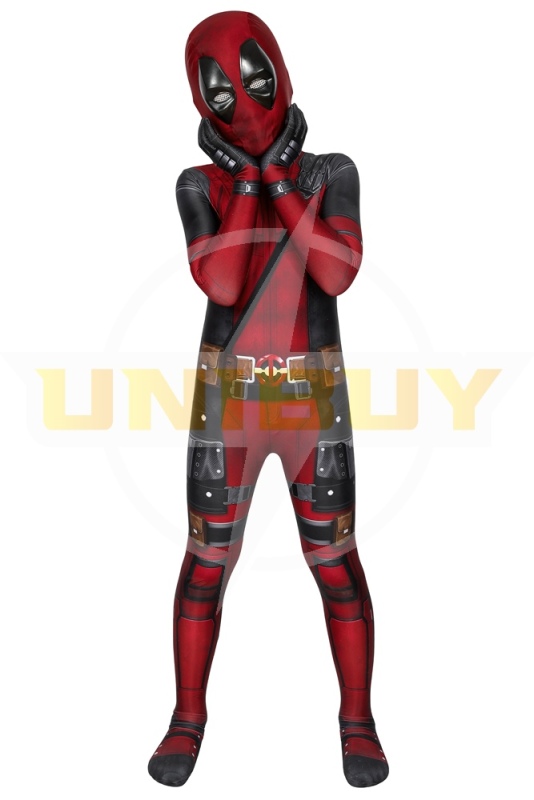 Deadpool Costume Cosplay Suit Kids Wade Wilson Unibuy