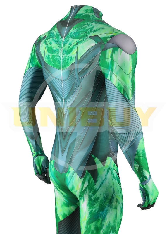 Green Lantern Cosplay Suit Bodysuit Suicide Squad: Kill the Justice League For Men Kids Unibuy