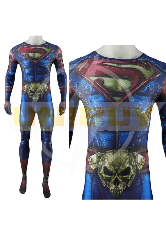 Dark Nights: Death Metal Superman Bodysuit Costume Cosplay For Kids Adult Unibuy