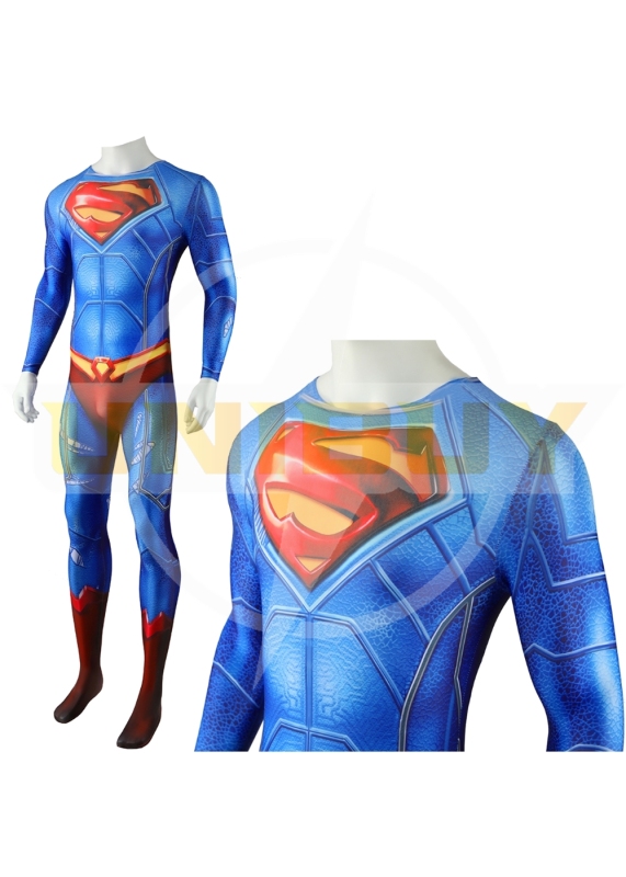 Superman Bodysuit Costume Cosplay Suicide Squad: Kill the Justice League For Kids Adult Unibuy