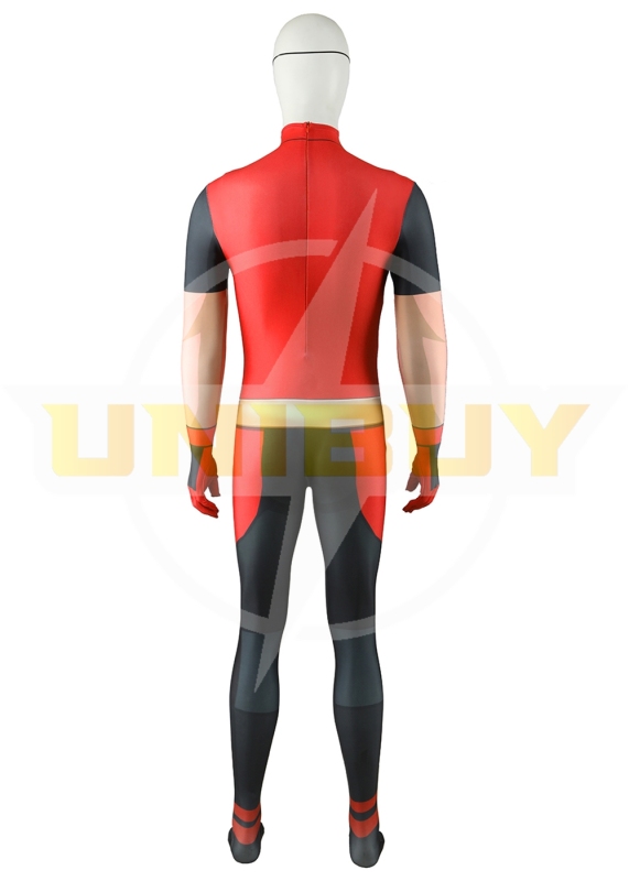 Teen Titans Robin Bodysuit Costume Cosplay with Cloak For Kids Adult Unibuyplus