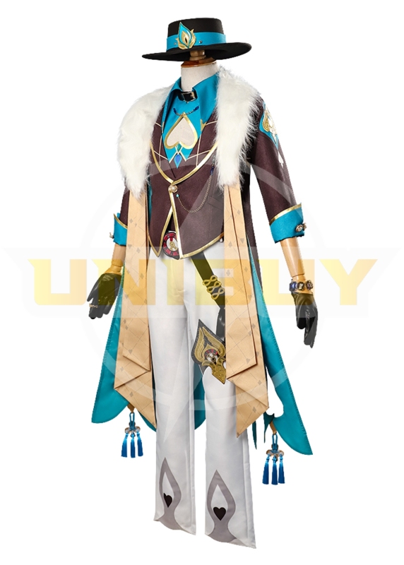 Genshin Impact Aventurine Costume Cosplay Suit Unibuy