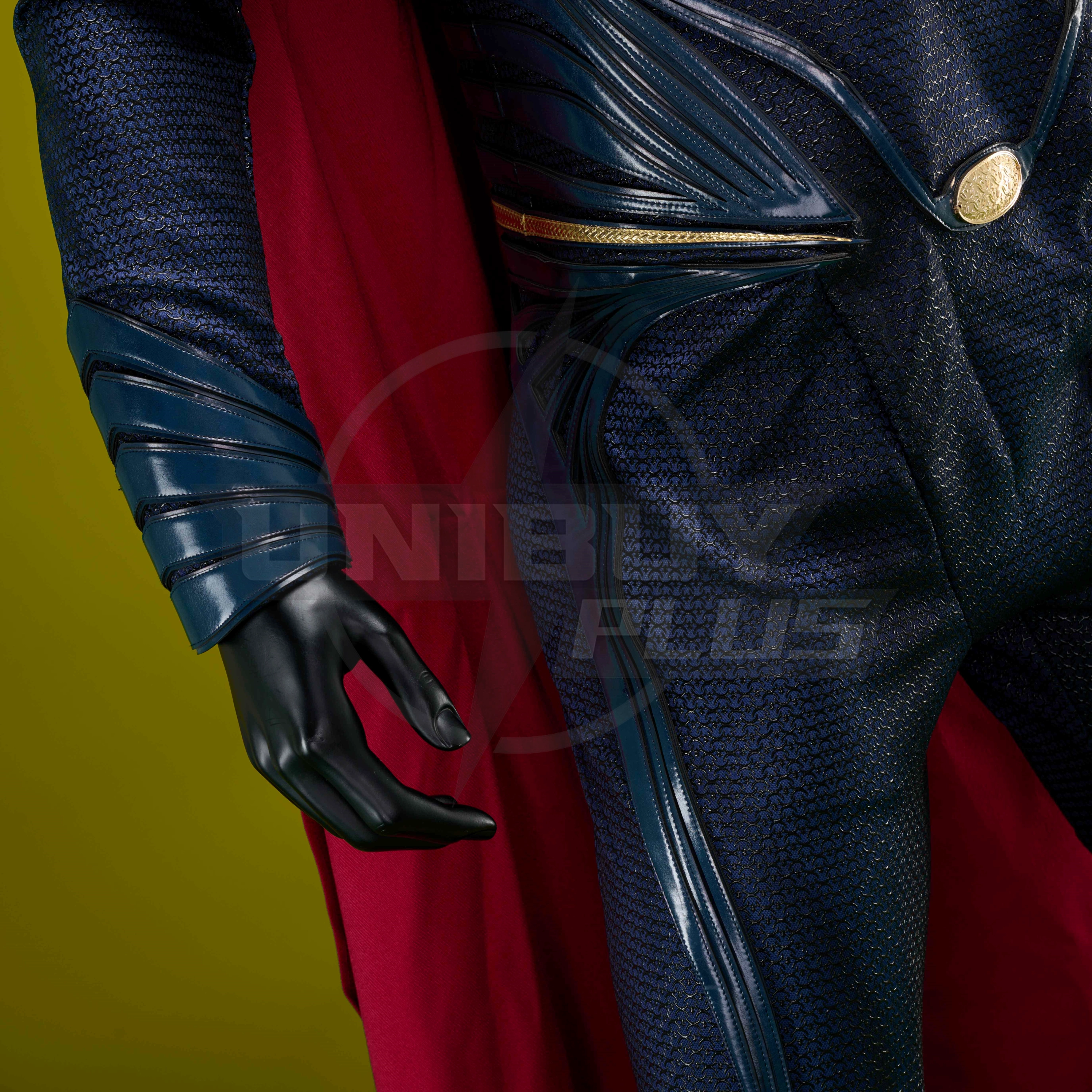 Superman Man of Steel Clark Kent Costume Cosplay Suit Unibuyplus