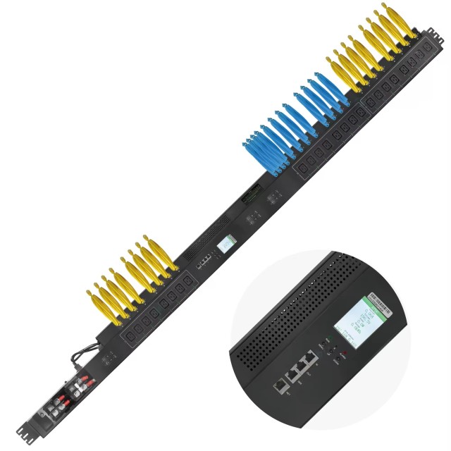 150A PDU 3phrase 24port C19 with APDU meter and switch