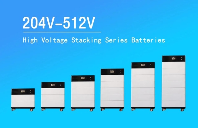 High Voltage Stack Battery 220V 10KWh 20kWh 30kWh LifePO4
