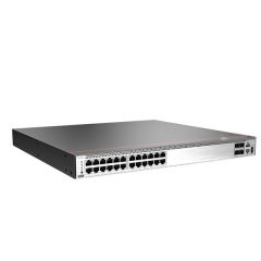 Huawei 24-Port Gigabit Managed PoE+ Switch with SFP, VLAN, SNMP, and QoS