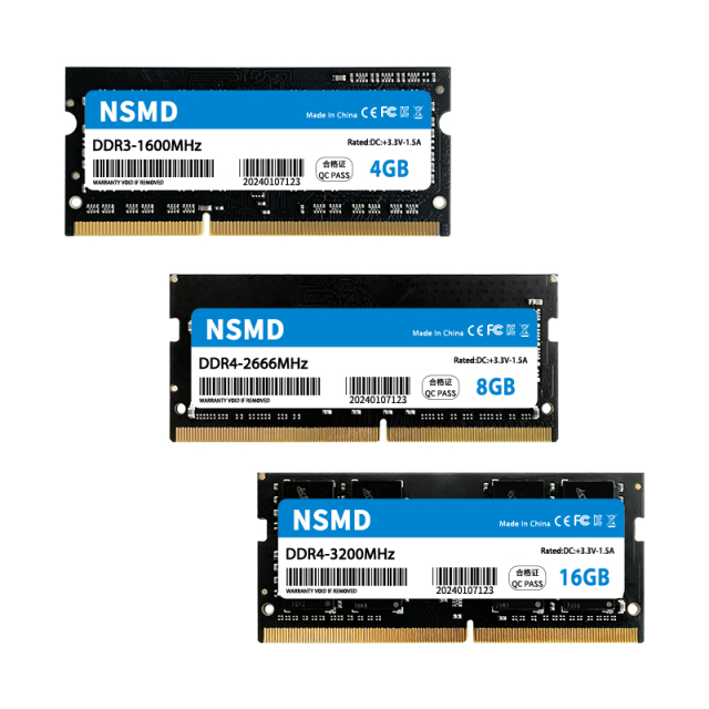 DDR3 SODIMM 1600MHz RAM for Laptop