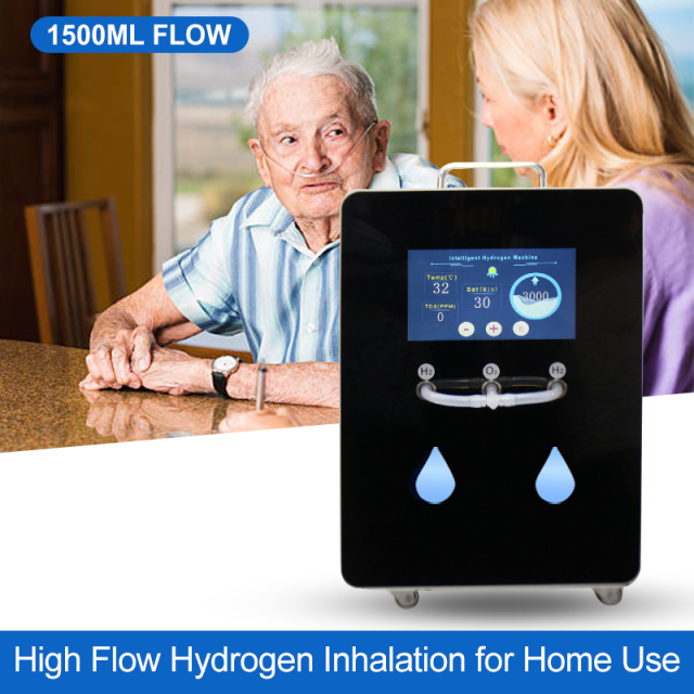 New Product 1500ML High Flow Hydrogen Therapy Generator Hydrogen Inhaler Hydrogen Inhalation Therapy Machine