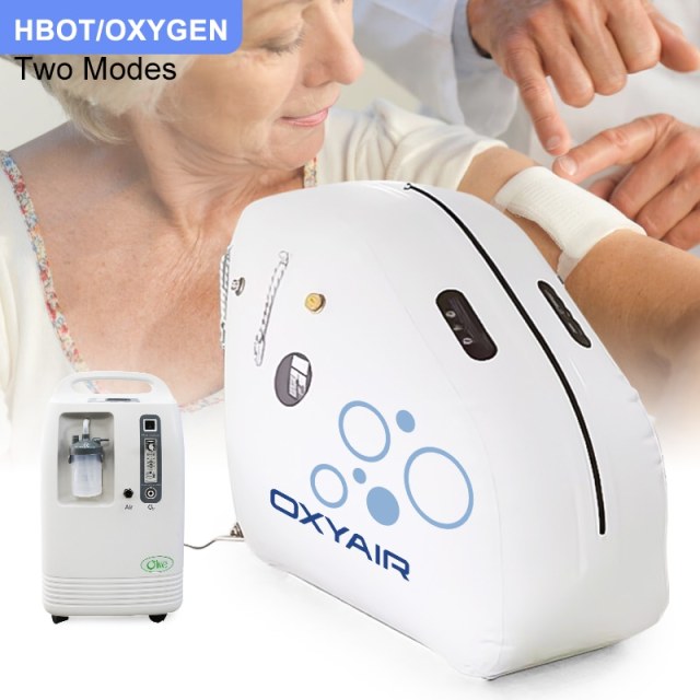 1.5ATA Portable Home Hyperbaric Chamber Sitting Pressurized Chamber Hyperbaric Oxygen Therapy