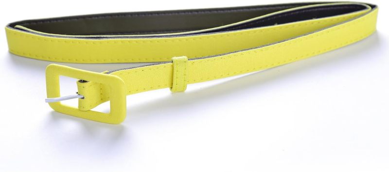 MUXXN Womens Belt- Solid Color Basic Belt for Casual Formal Dress or Jeans