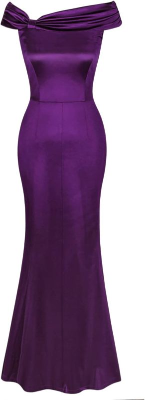 MUXXN Women's Classic Sheath Bodycon Formal Long Evening Dresses