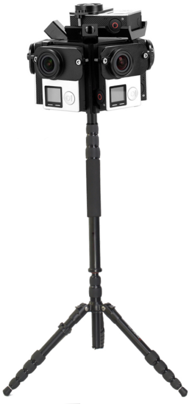 PG4-6A 360VR Panoramic Rig Aerial Edition