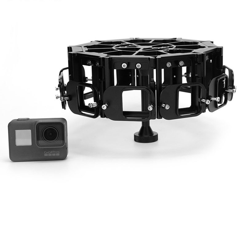 PG5-10 360VR Panoramic Rig For GoPro Hero5/6