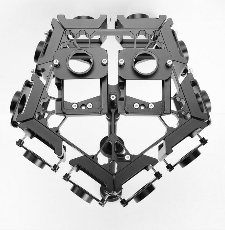 PGY-12 3D 360VR Panoramic Rig For YI 4K action camera