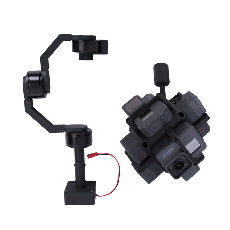 Lesmo 360VR Stabilizer Gimbal Intergrated With Rig For Aerial Filming