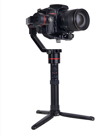 A1 3-Axis Stabilizer Gimbal For DSLR Cameras w/Convertible Dual handle bar