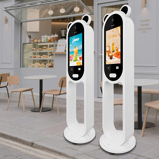 outdoor ai education kiosk