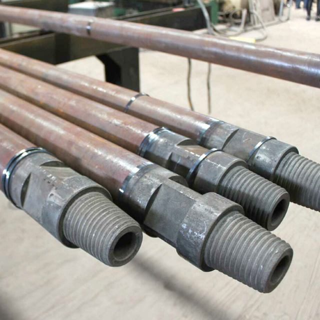 4.5m Length 4 Inch Core Water Well Drilling Rods For Sale