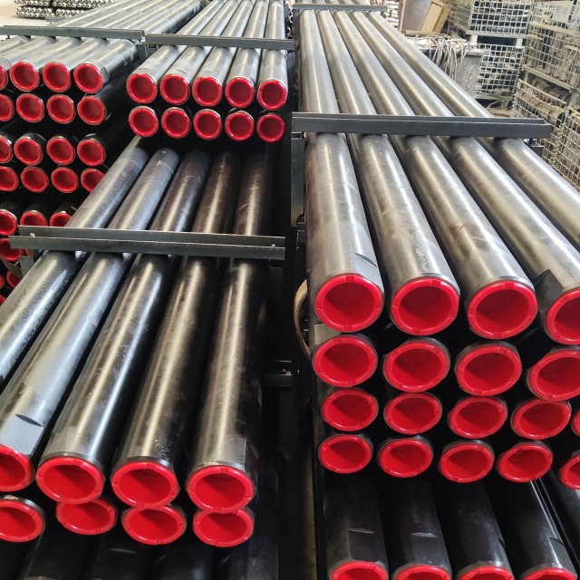 Water Well Rock DTH Drill Rod Drilling Rod Pipe 76 89 102 114mm 3m 4.5m Drilling Tool API Forging Carbide