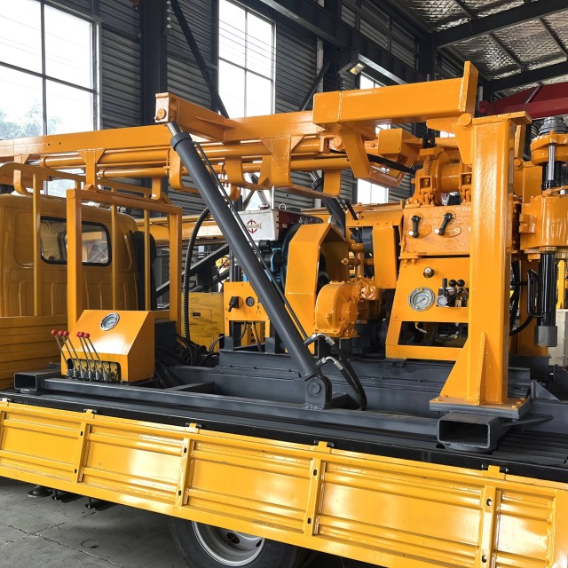 High quality new truck mounted water well drilling rig machine / rotary water drill rig / borehole drilling rig
