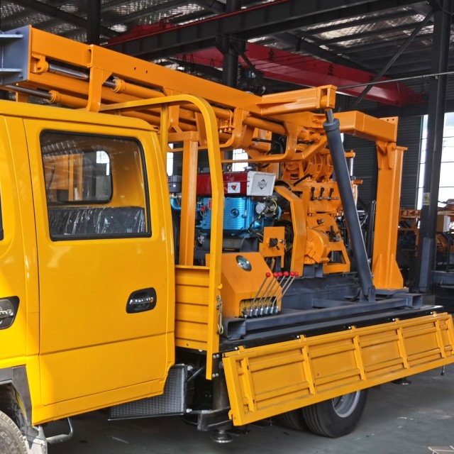 200m truck-mounted drilling-rigs dry rotary truck mounted drilling rigs price dth for water well sale