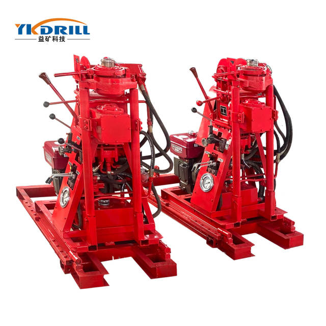 New Product 50m Hydraulic Portable Diesel Engine Water Well Drilling Rig Machine For Sale