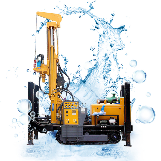 YK-260 crawler water well drilling rig