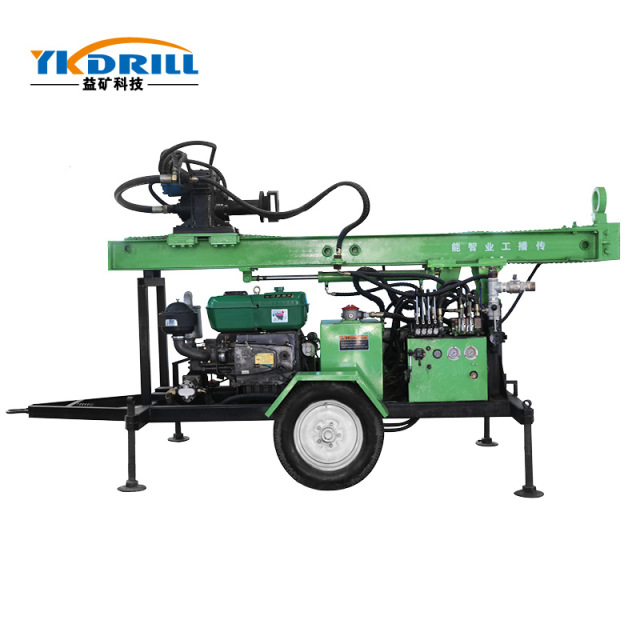 YKMA-150 Mud Pump Type & Air Compressor Type Water Well Drill Rig