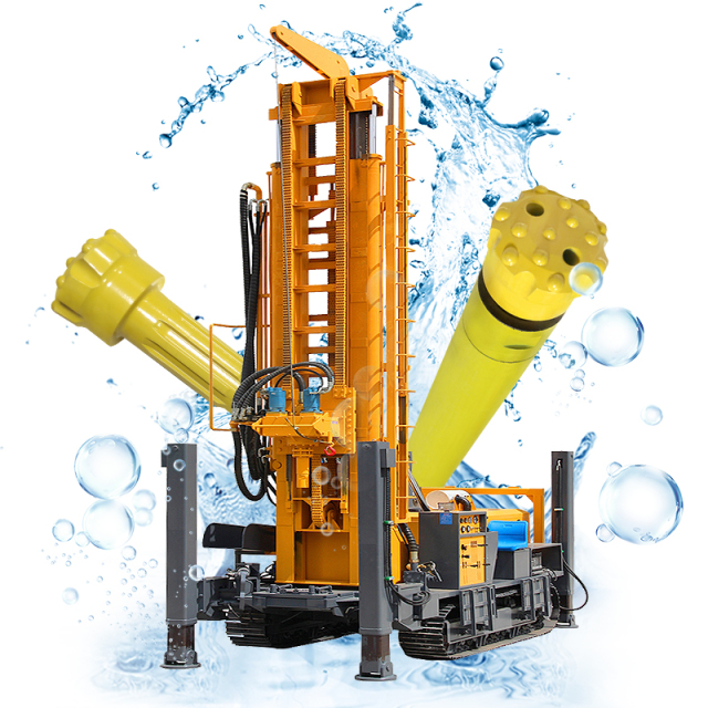 YK-580 crawler water well drilling rig