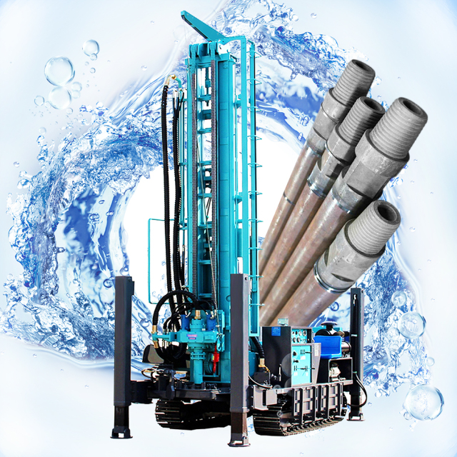 YK-280 crawler water well drilling rig