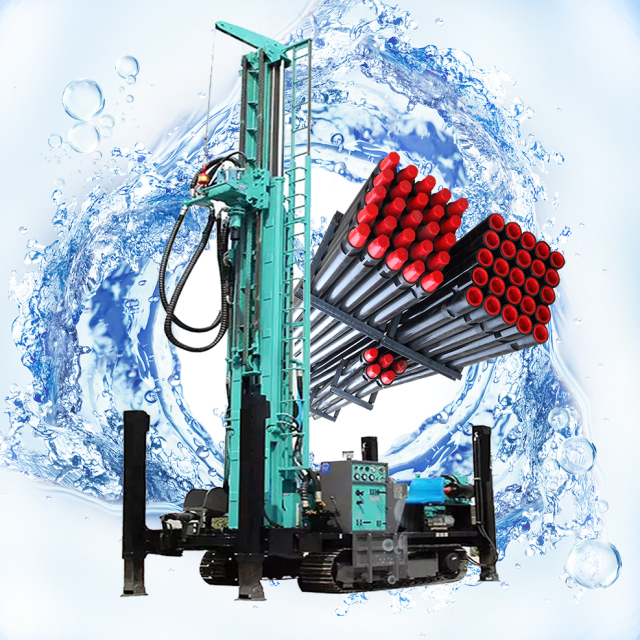 YK-350 crawler water well drilling rig