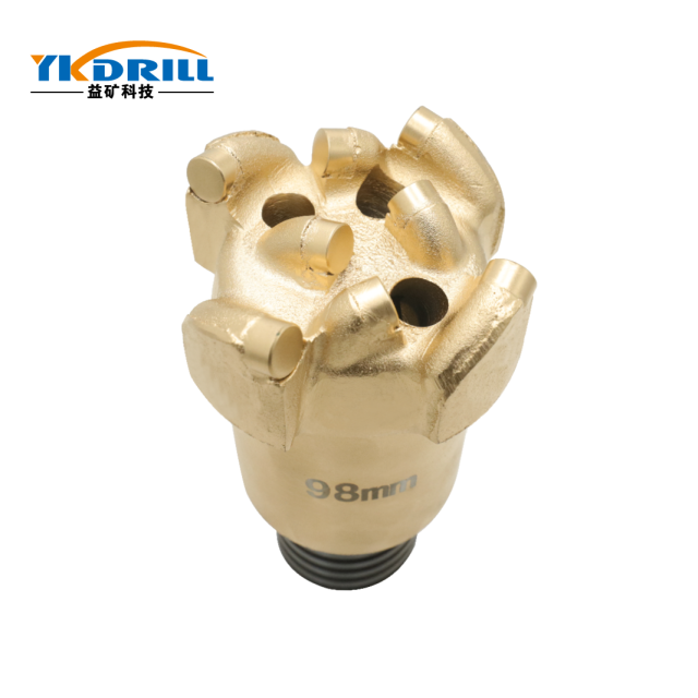 Φ98-WT56-8.466 (NW button type) flat top sintered body drill bit