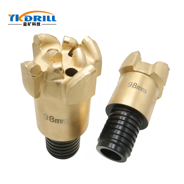 Φ98-WT56-8.466 (NW button type) flat top sintered body drill bit