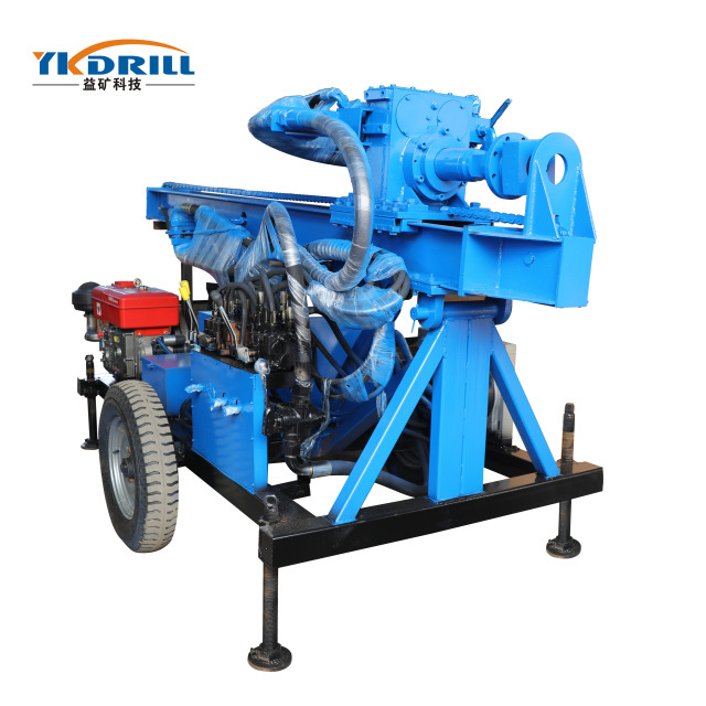 YKMA-150 Mud Pump Type & Air Compressor Type Water Well Drill Rig