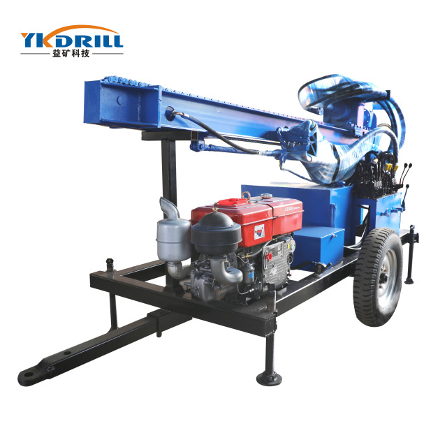 YKMA-150 Mud Pump Type & Air Compressor Type Water Well Drill Rig