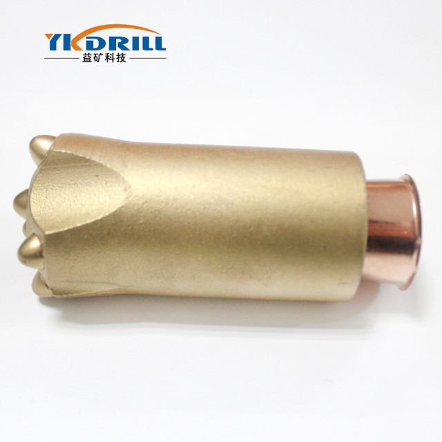 32mm×7×7 teeth copper sleeve Thread Rock Drill bit