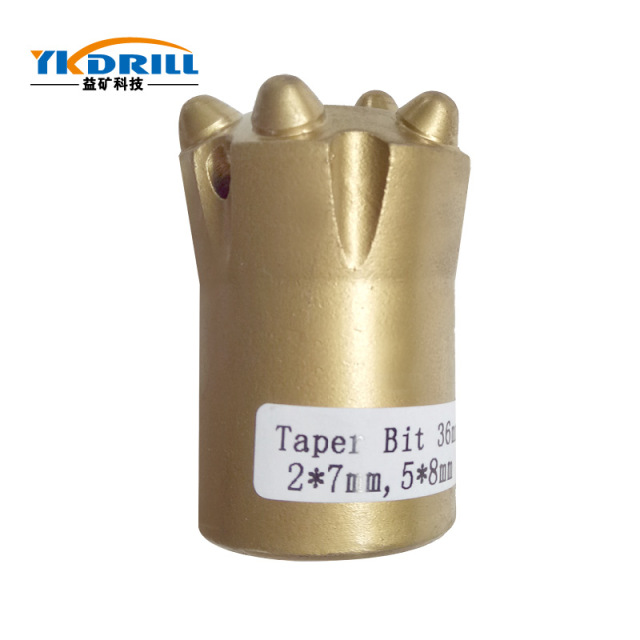 36mm  2×7  5×8 tapered button bit