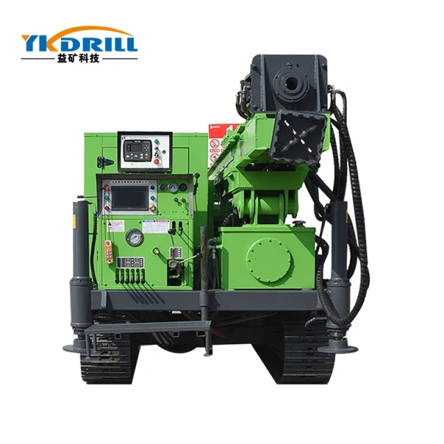 YDKE-600 Electronically controlled top drive core drilling rig