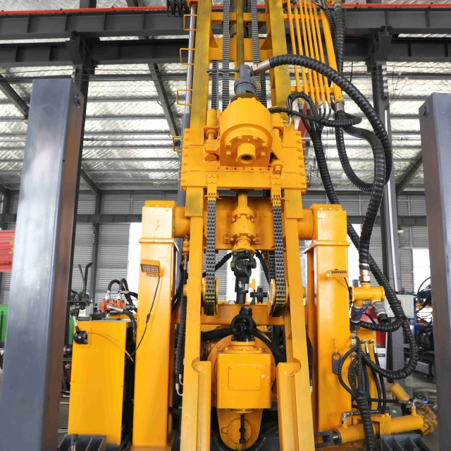 YDL-350  mechanical top drive multifunctional drilling rig rope core drilling tool/mud pump water drill/DTH air drill