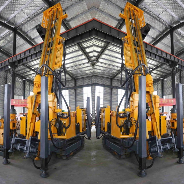 YDL-350  mechanical top drive multifunctional drilling rig rope core drilling tool/mud pump water drill/DTH air drill