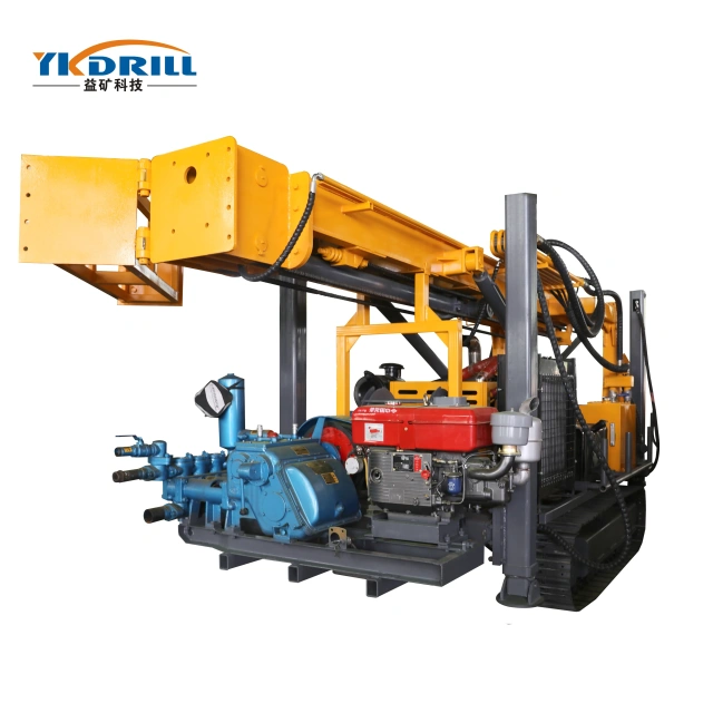 YDL-350  mechanical top drive multifunctional drilling rig rope core drilling tool/mud pump water drill/DTH air drill