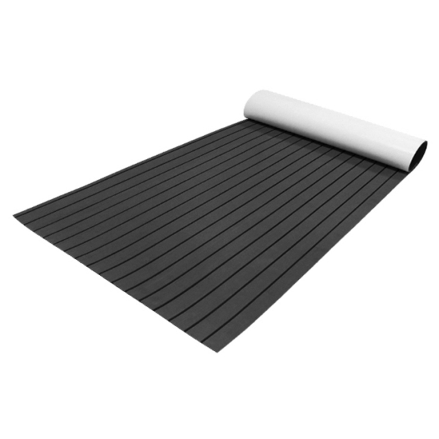 PE/EVA Foam Boat Flooring - Drak Grey Over Black