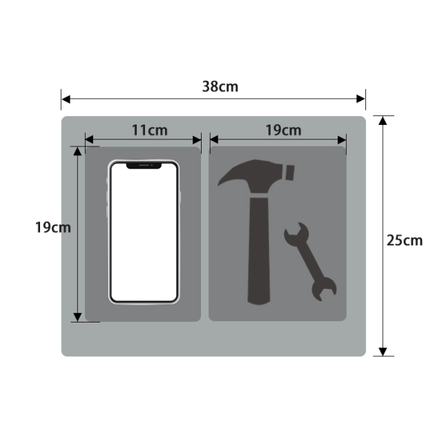 Melors EVA durable mobile phone boating stand