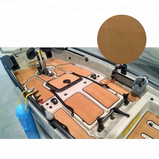 Melors Anti UV 3M glue EVA foam Teak Sheet Decking Mat for Marine Yacht