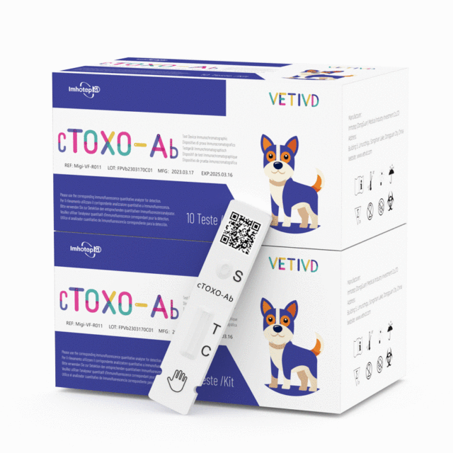 cTOXO-Ab Canine Rapid Tests(FIA)