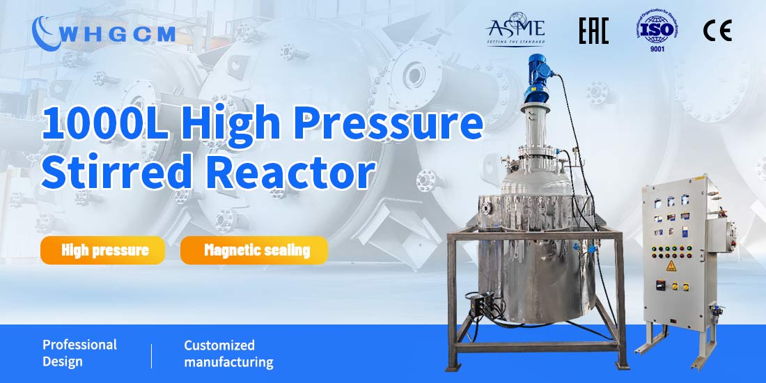 poster of the 1000L high pressure stirred reactor